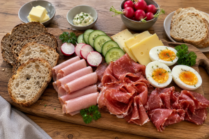 Frühstücksideen mit Schinken