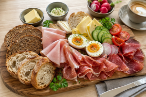 Frühstücksideen mit Schinken
